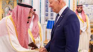 joe biden and crown prince