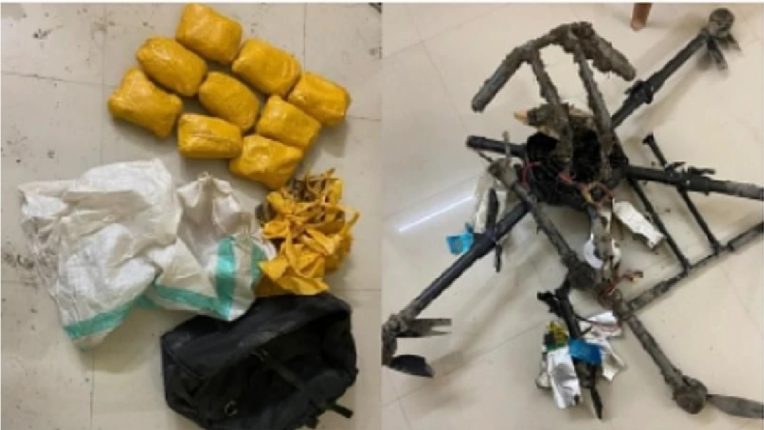 Heroin worth Rs 70 crores caught from Pakistan border, supply done through drones