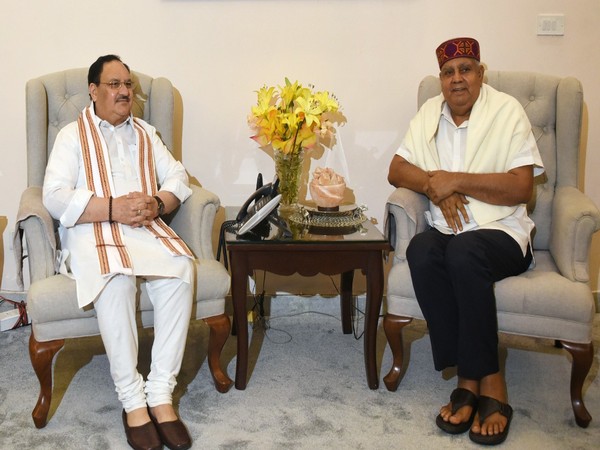 JP Nadda and Jagdeep Dhankar