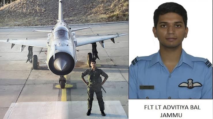 Mig-21 Crash: Thousands attend Flt Lt Advitiya Bal’s funeral in Jammu