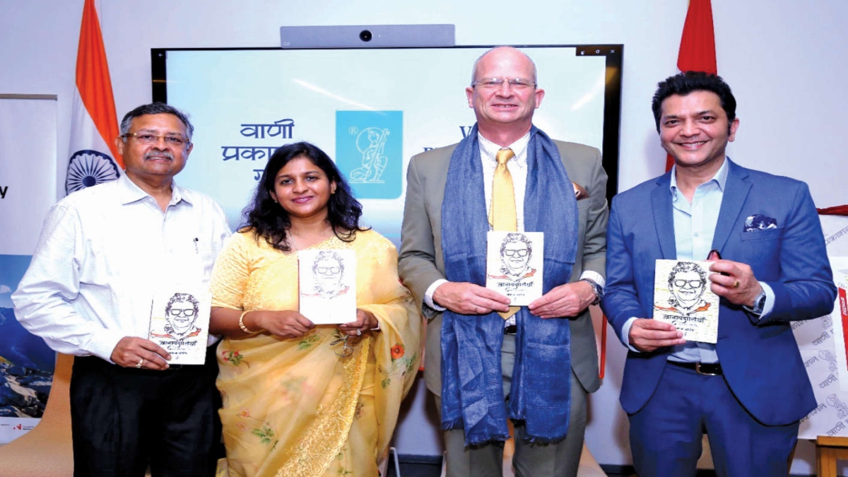 PANKAJ BHARGAVA’S TRAVELOGUE UNVEILED BY AMBASSADOR OF NORWAY