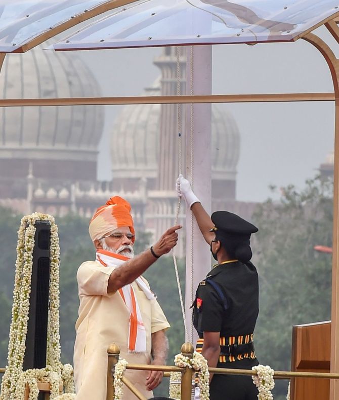 I-Day speech: ‘Change the mentality towards women’; says PM Modi