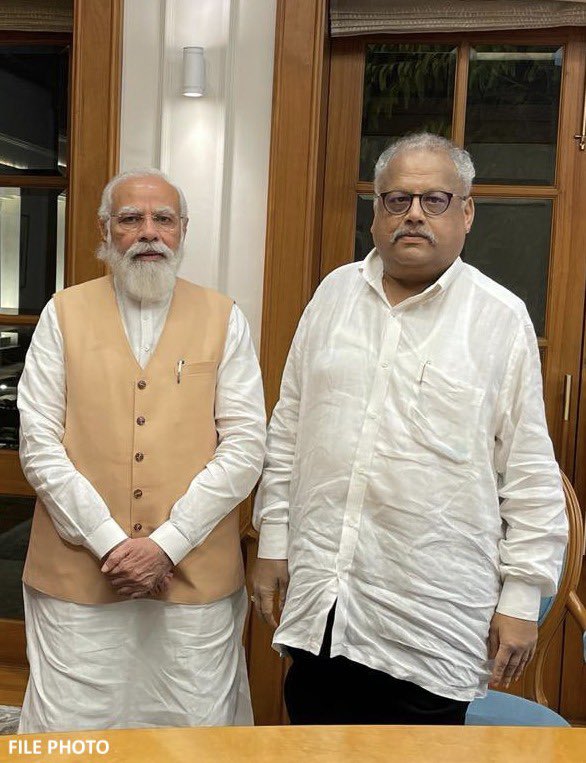 PM Modi leads homage to Jhunjhunwala