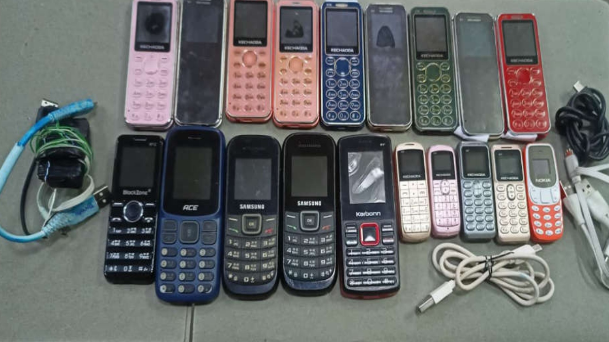 19 MOBILES RECOVERED FROM PATIALA CENTRAL JAIL