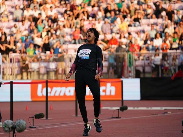 Neeraj Chopra wins the Lausanne Diamond League title with a throw of 89.08m