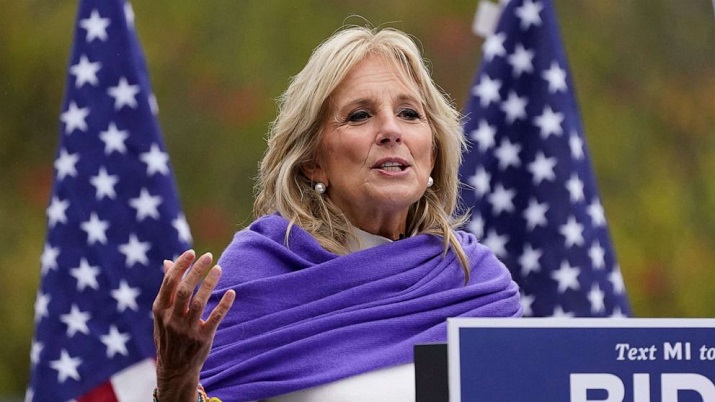 First lady Jill Biden booed at football game, according to reports