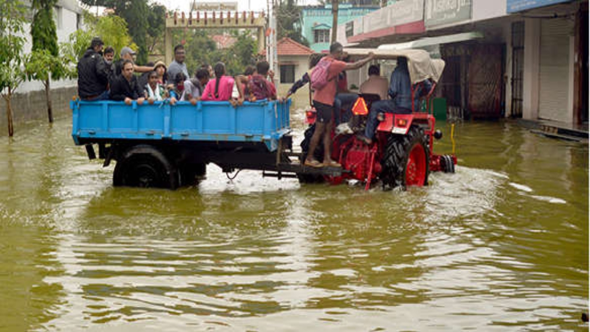 WHO’S RESPONSIBLE FOR RAIN-BATTERED BENGALURU?