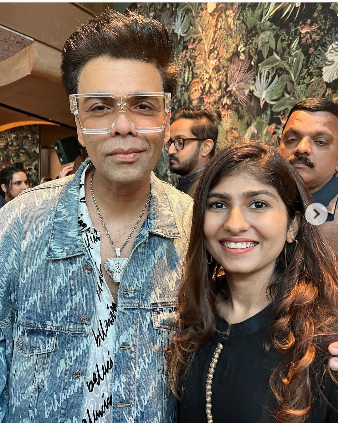 Karan Johar meets mimicry  artist