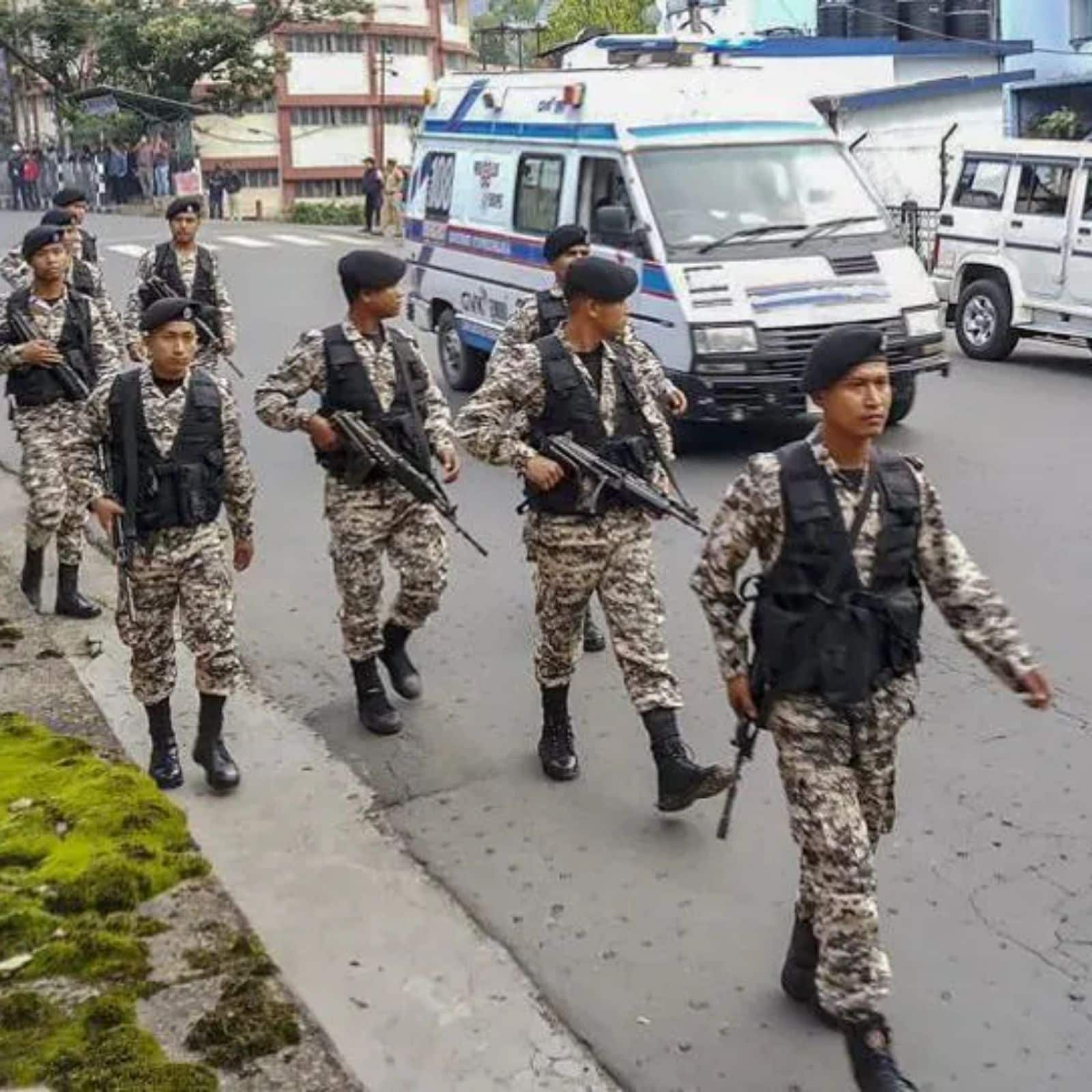 Four prisoners were lynched in Meghalaya after breaking out of the prison