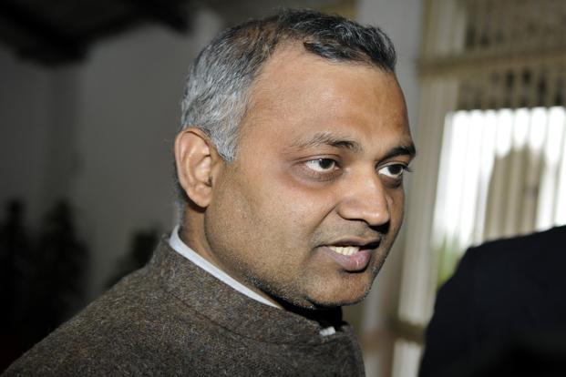 Delhi BJP holds protest at AAP MLA somnath bharti’s residence