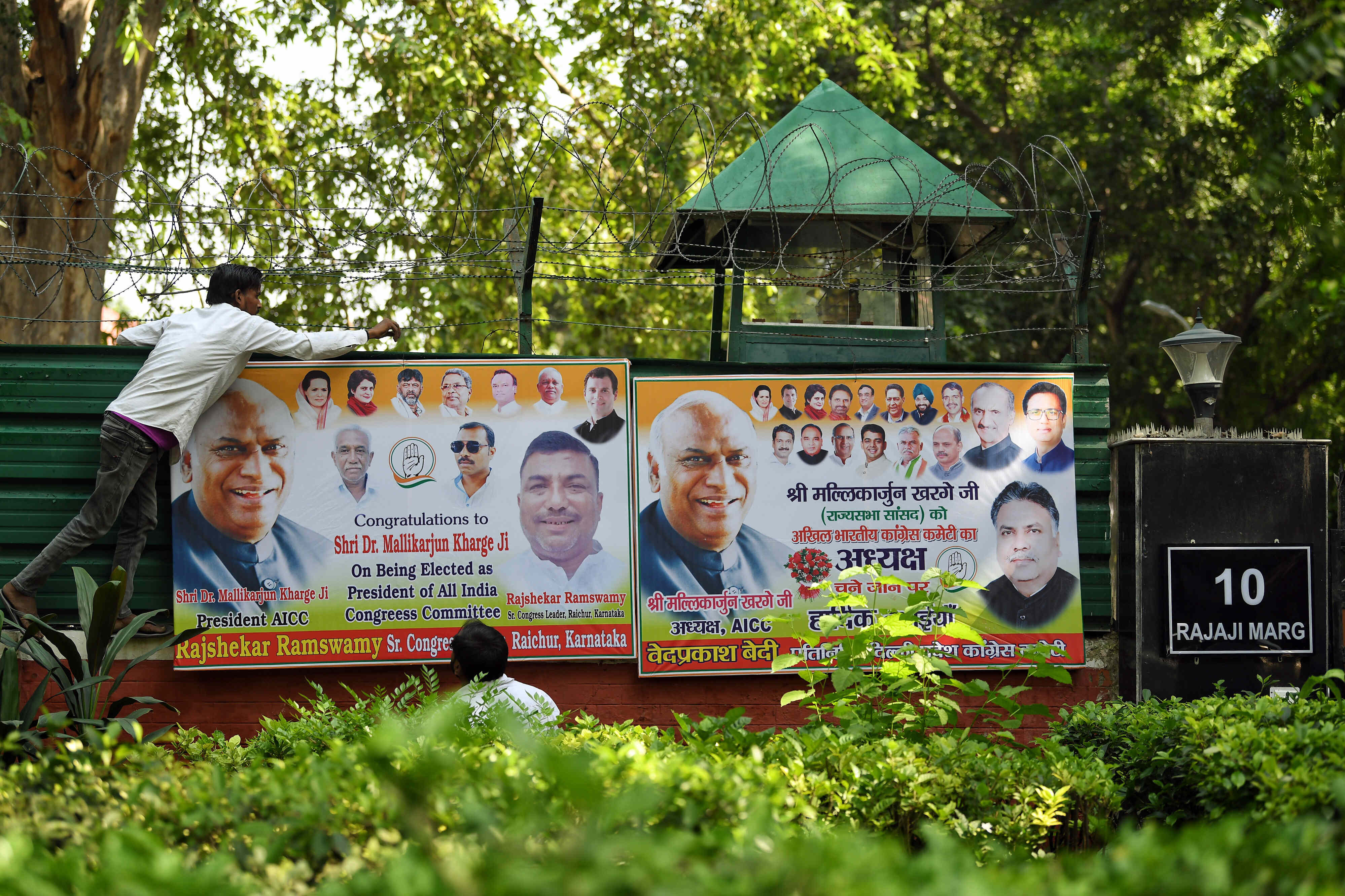 Kharge becomes Congress chief, sweeps presidential polls