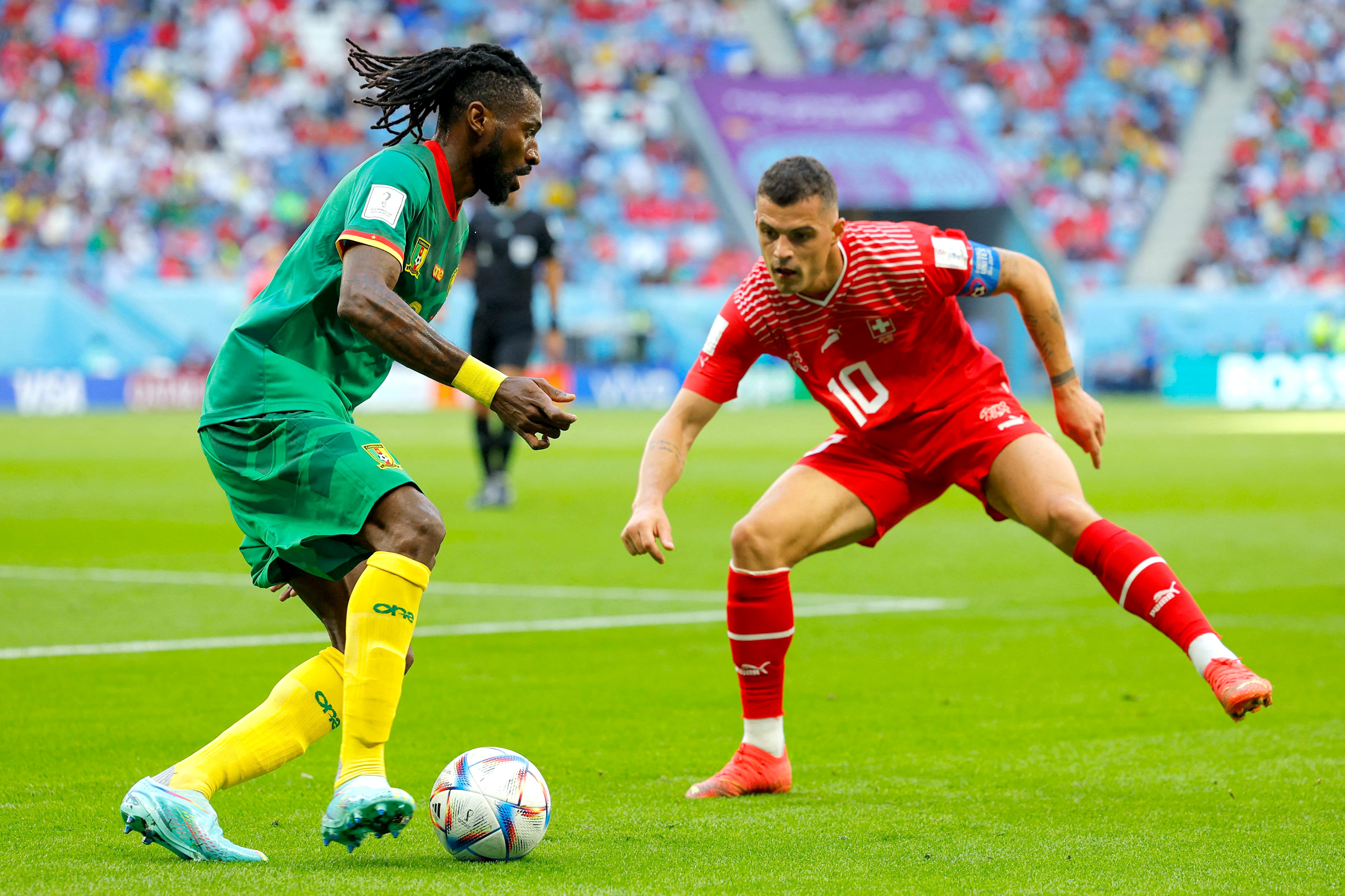 Switzerland scores solitary goal to edge past Cameroon