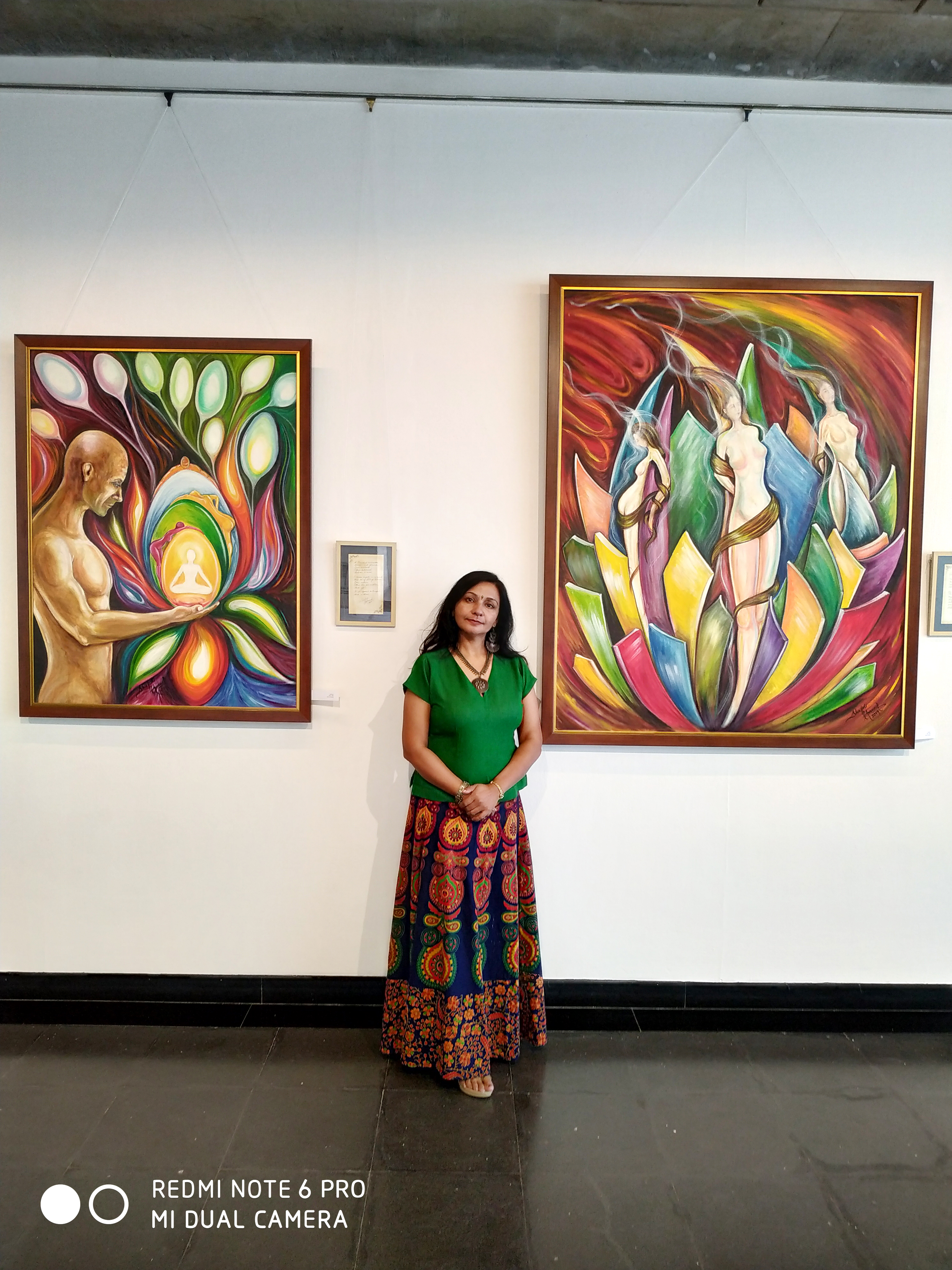 My oil paintings are as vivid as the world we live in: Shafali R Anand