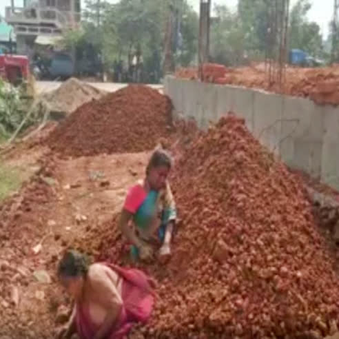 Mother-daughter duo partly burried amid property dispute