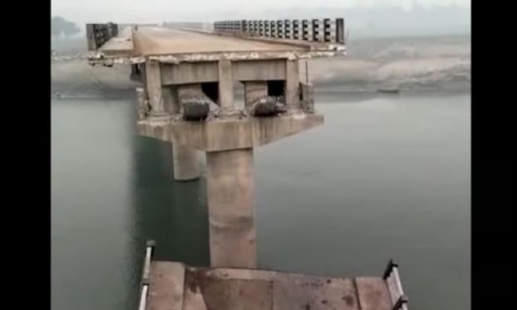 Bridge collapsed