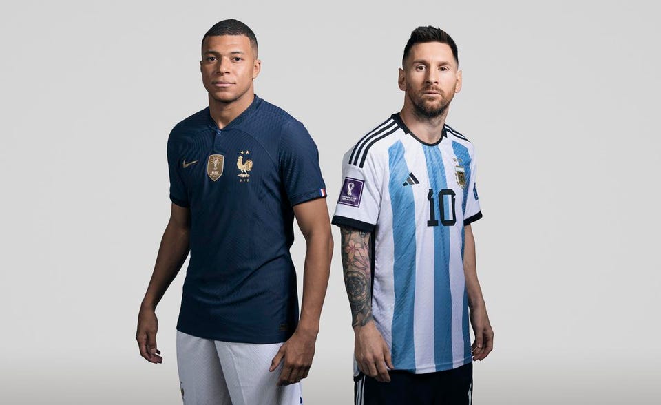 Battle of the Titans: MESSI VS Mbappe 