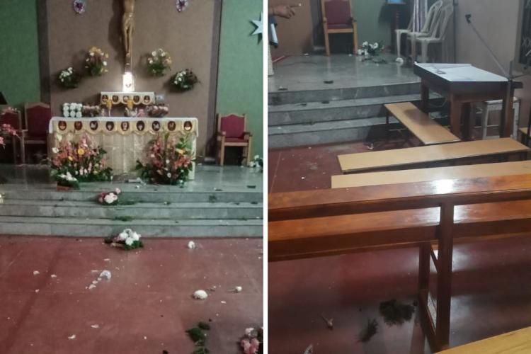 Church Vandalised