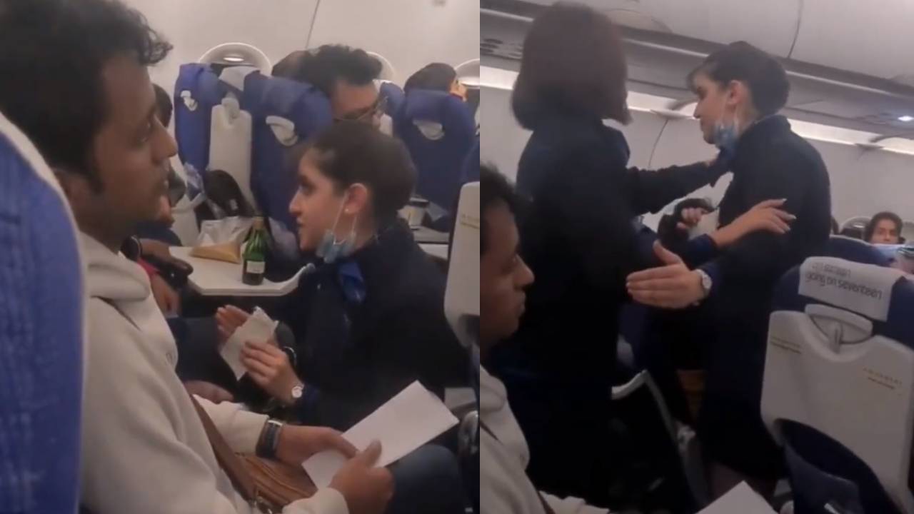 ‘Not your servant’: IndiGo crew in a verbal spat with passenger on-board