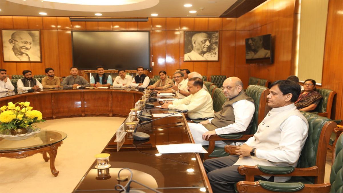 Meeting of Ministry of Home Affairs began in J&K