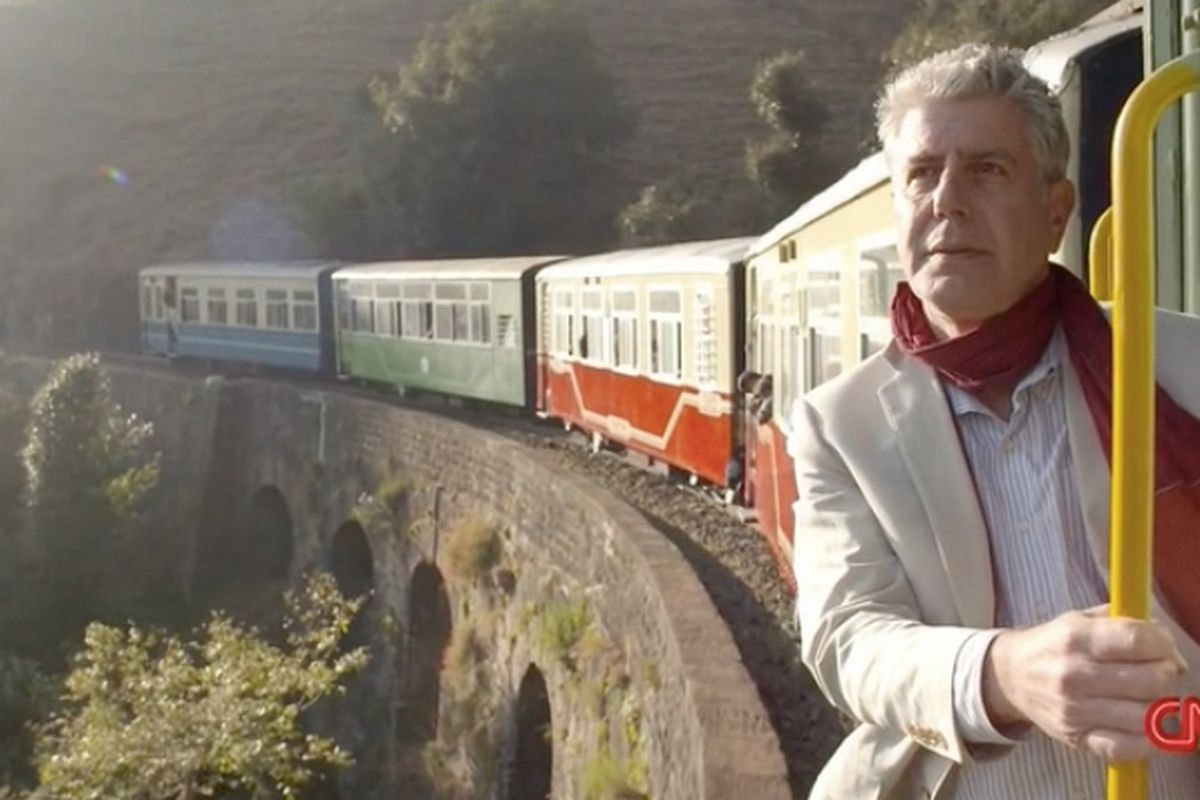 Anthony Bourdain in India