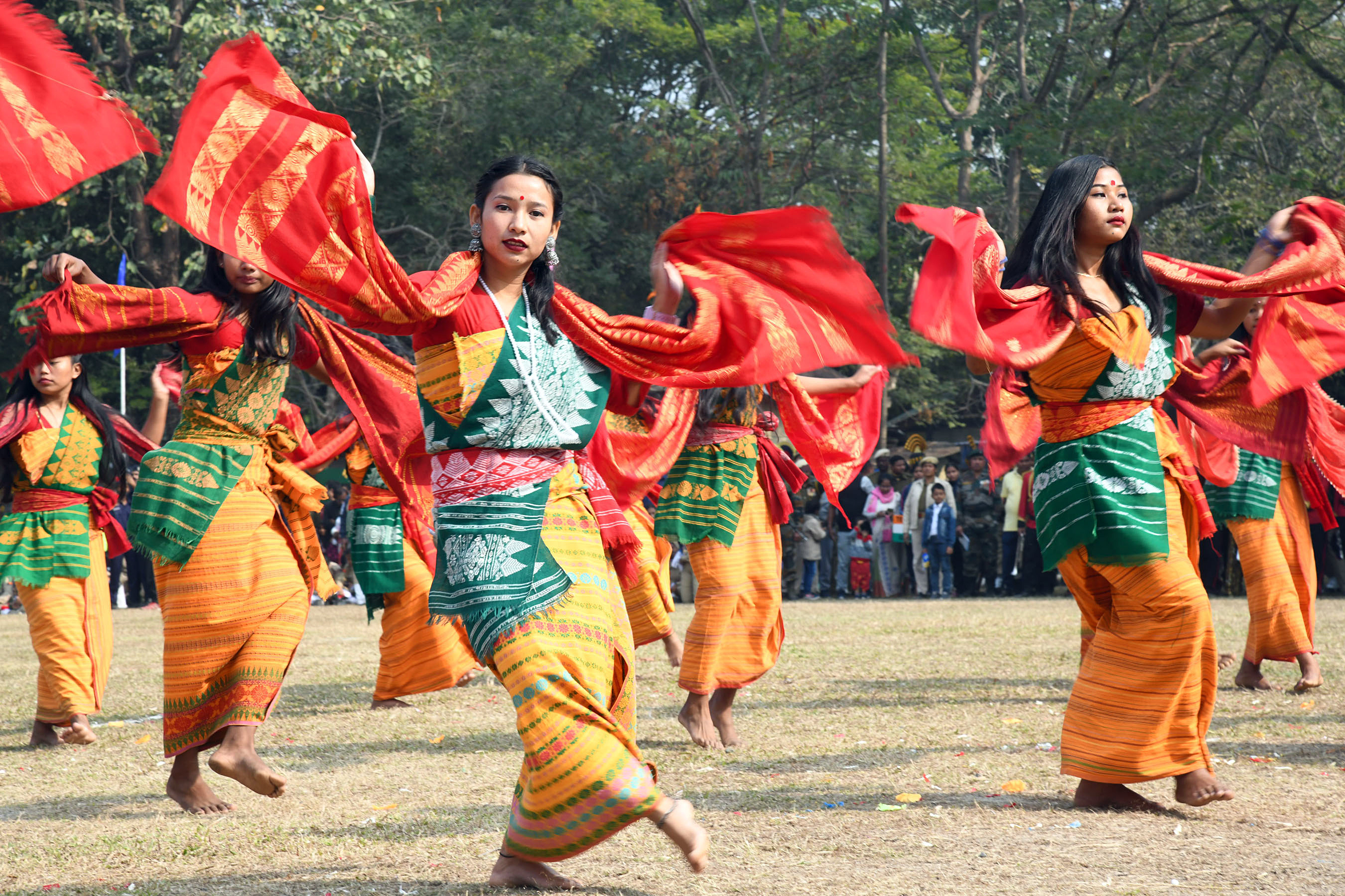 74th Republic Day: Members of Bodo community perform traditional dance