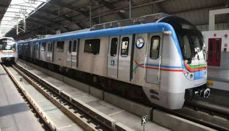 Hyd Metro Ticketing Staff Protest