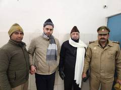 BSP minister Yaqoob Qureshi, son held in Delhi