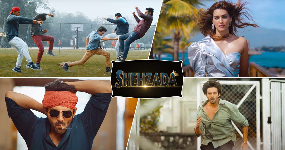 Kartik Aaryan And Kriti Sanon Starrer Shehzada Trailer Out !