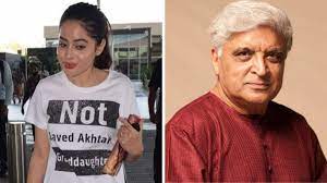 UORFI JAVED BUMPS INTO JAVED AKHTAR ,CALLS HIM GRANDFATHER