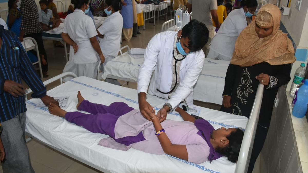 Andhra Pradesh: More than hundred students fall ill due to suspected food poisoning