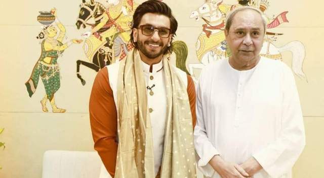 Naveen Patnaik meets actor Ranveer Singh ahead of hockey world cup