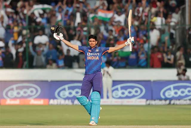 Shubman Gill crosses 2000 runs in International cricket