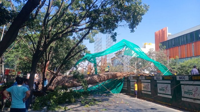 2 killed after metro pillar collapses in Bengaluru