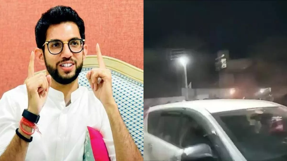 Stones pelted on Aditya Thackrey’s car, Danve alleges “anti-social elements”