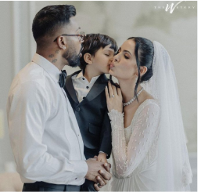 Hardik Pandya and Natasa Stankovic renew their wedding vows