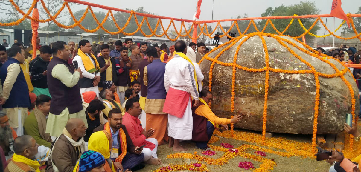 Faith: Shaligram stones brought from Nepal reached Ayodhya