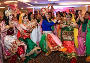 Bhumihar Mahila Samaj: Members celebrate Holi Festival in Patna