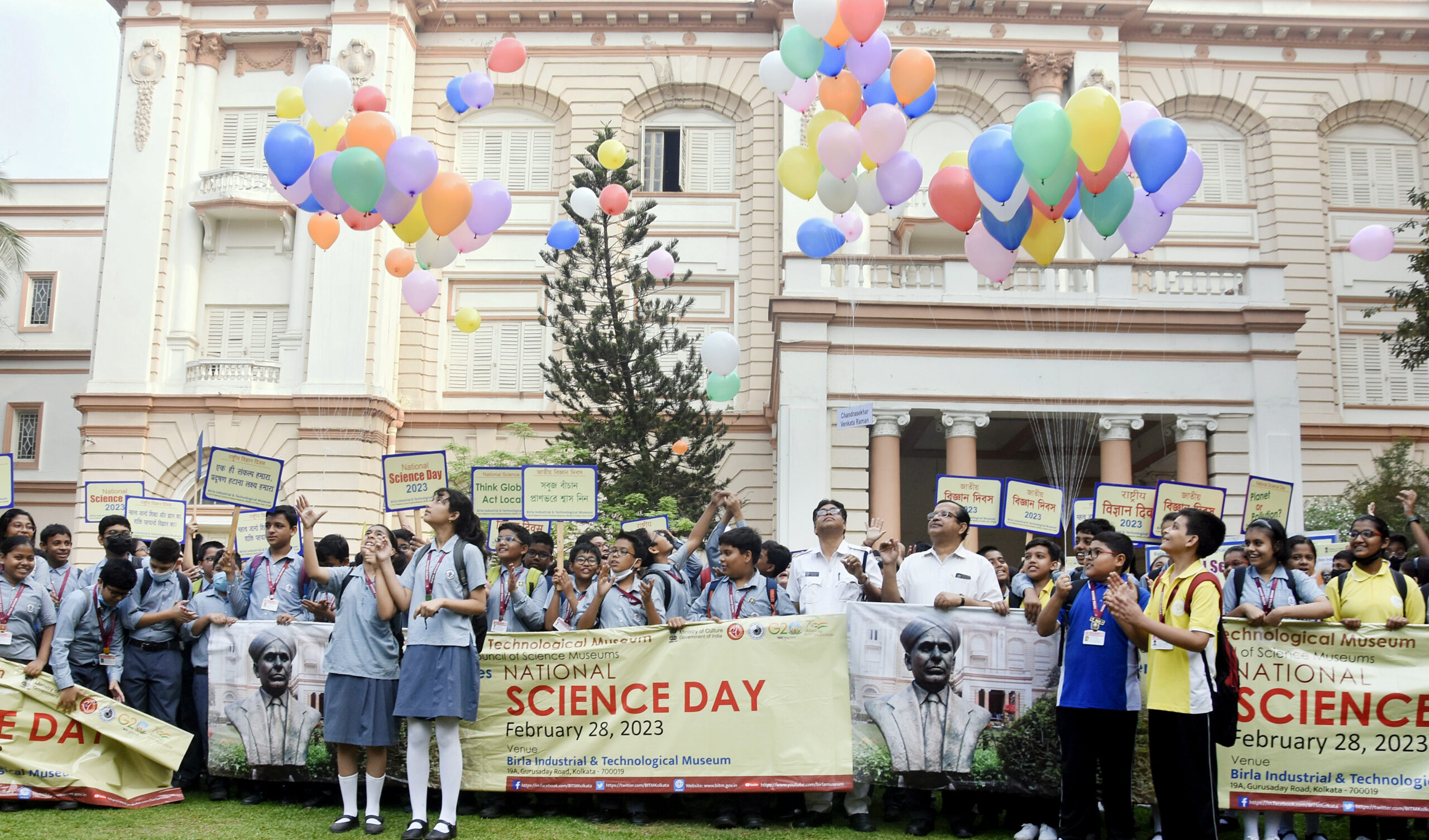 Students celebrate National Science Day in Kolkata