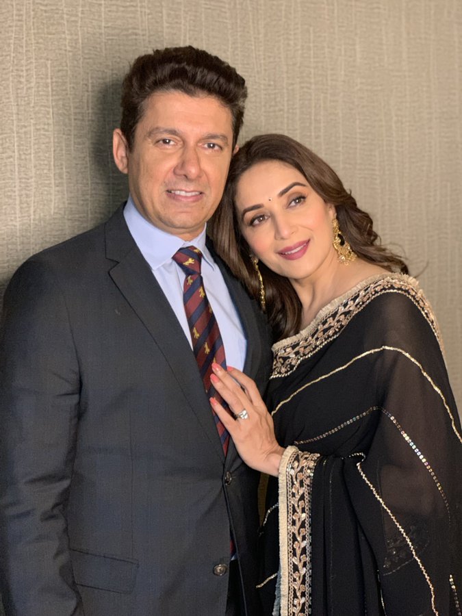 ‘You are indeed the wind beneath my wings’: Madhuri Dixit to her husband