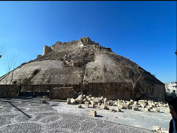 2,000-year-old Gaziantep castle of Roman era destroyed by quake