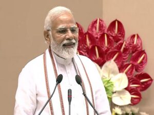 PM Modi and his counterpart from Papua New Guinea, James Marape hold bilateral meeting