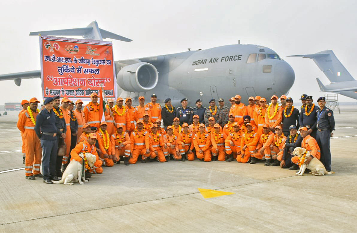 Operation Dost: Final NDRF team returns from Turkey