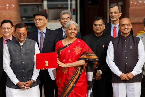 Budget 2023: Sitharaman reaches North Block￼