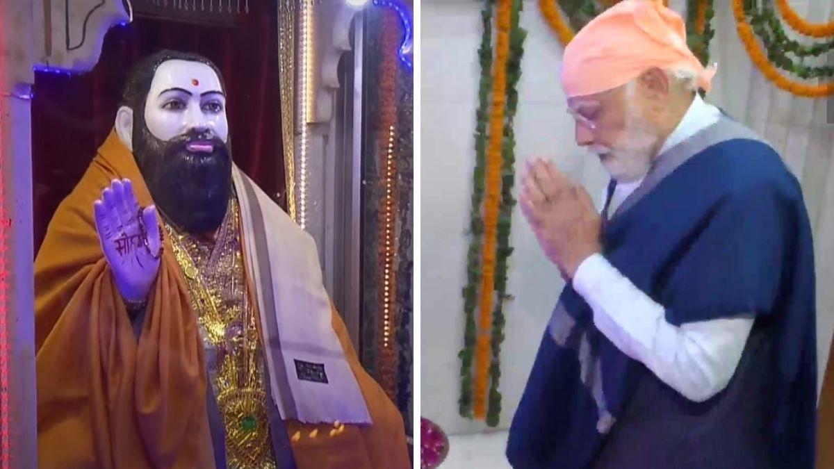 Prime Minister Narendra Modi pays tributes to Sant Ravidas on birth anniversary