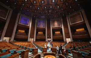 PM Narendra Modi makes a surprise visit to the new Parliament building