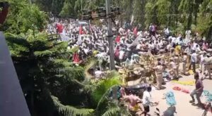 MP: Selected sub-engineer candidates hold protest in Bhopal