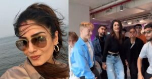 Raveena Tandon recreates Tip Tip Barsa with BTS’ choreography crew Quick Style- Video Inside