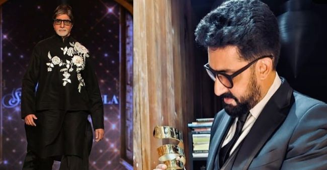 Amitabh Bachchan showers praise on son Abhishek Bachchan for winning a major sports honour: ‘Abhishek! my pride’