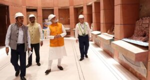 PM Narendra Modi makes a surprise visit to the new Parliament building