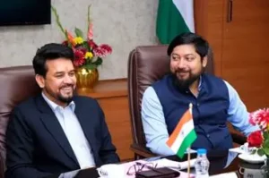 Anurag Singh Thakur chairs 1st High-Level Committee Meeting for Paris Olympics 2024